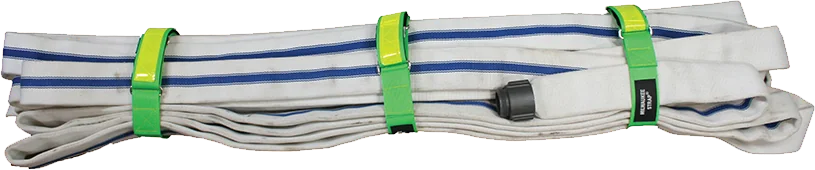 R & B Fabrication Hose Strap Fire_Safety_USA Single Gripper Strap with Velcro®