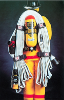 R & B Fabrication Hose Strap Fire_Safety_USA Single Gripper Straps (Set of 4)