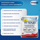 Stardust Leak & Repair Kits Fire_Safety_USA STARDUST Super Absorbent® 1.5 Cubic Foot Bag - 4 Bag Set