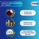 Stardust Leak & Repair Kits Fire_Safety_USA STARDUST Super Absorbent® 1.5 Cubic Foot Bag - 4 Bag Set