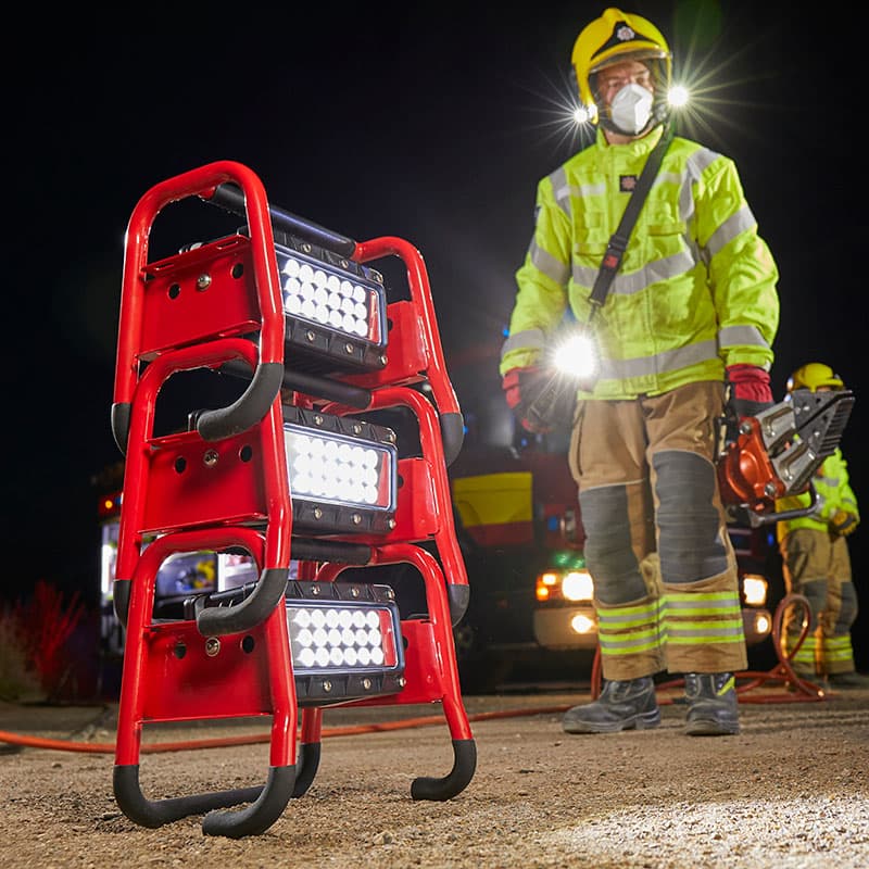 Streamlight Flashlight Fire_Safety_USA Streamlight Super Bright LED Portable Scene Light II
