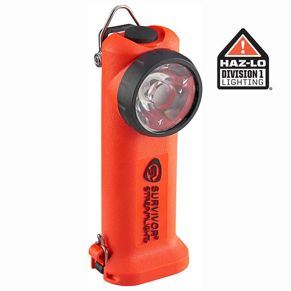 Streamlight 消防 SURVIVOR STREAMLIGHT Survivor® Alkaline Flashlight, Angle Right LED ライト・ランタン