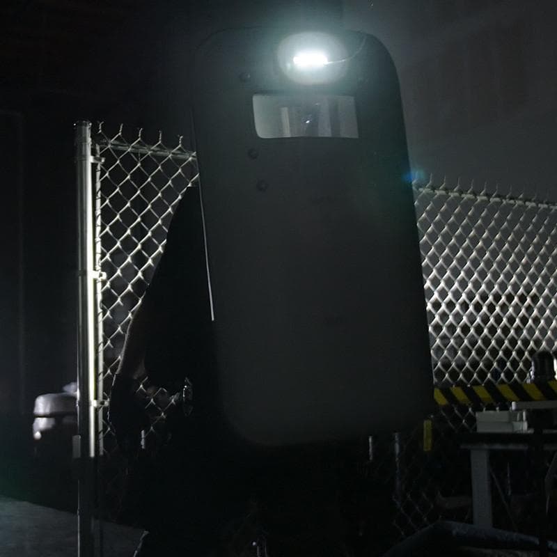 FoxFury Flashlight Fire_Safety_USA Taker B30 Ballistic Shield Light