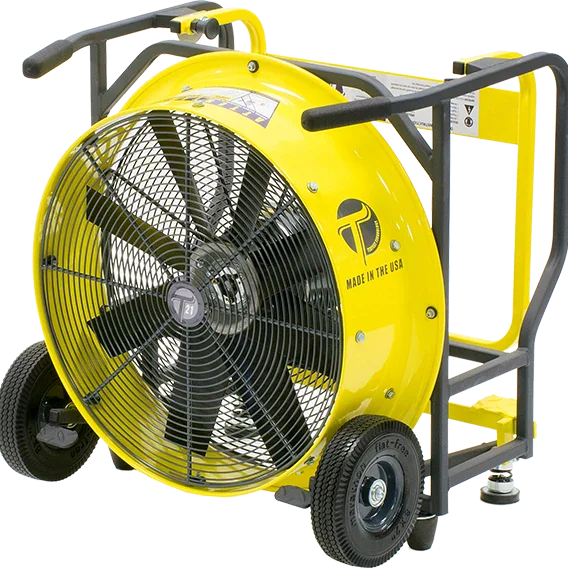 Tempest Fans & Blowers Fire_Safety_USA Tempest Single Speed 1.5 HP Fan