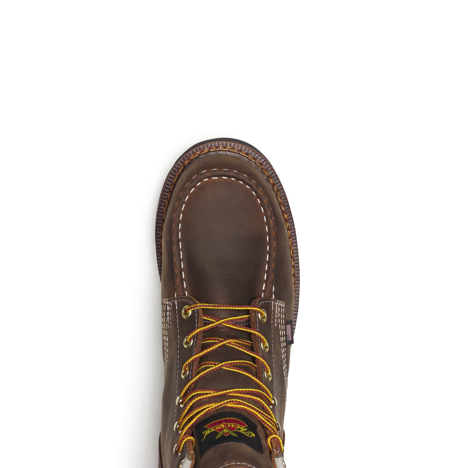 Thorogood Uniform Boots Fire_Safety_USA Thorogood 1957 Series Waterproof Safety Toe 6″ Crazy Horse Moc Toe - Men's