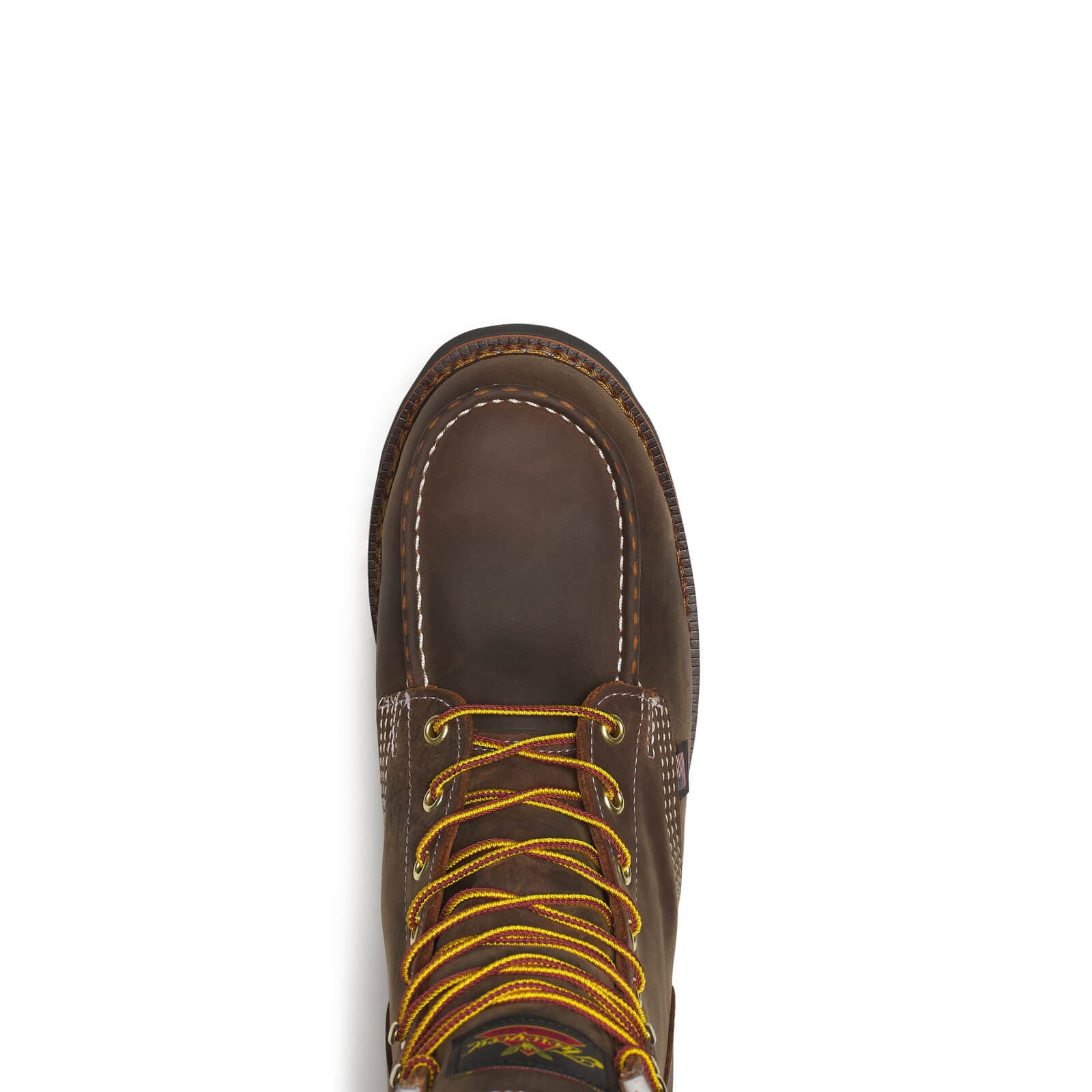 Thorogood Uniform Boots Fire_Safety_USA Thorogood 1957 Series Waterproof Safety Toe 8″ Crazy Horse Moc Toe - Men's