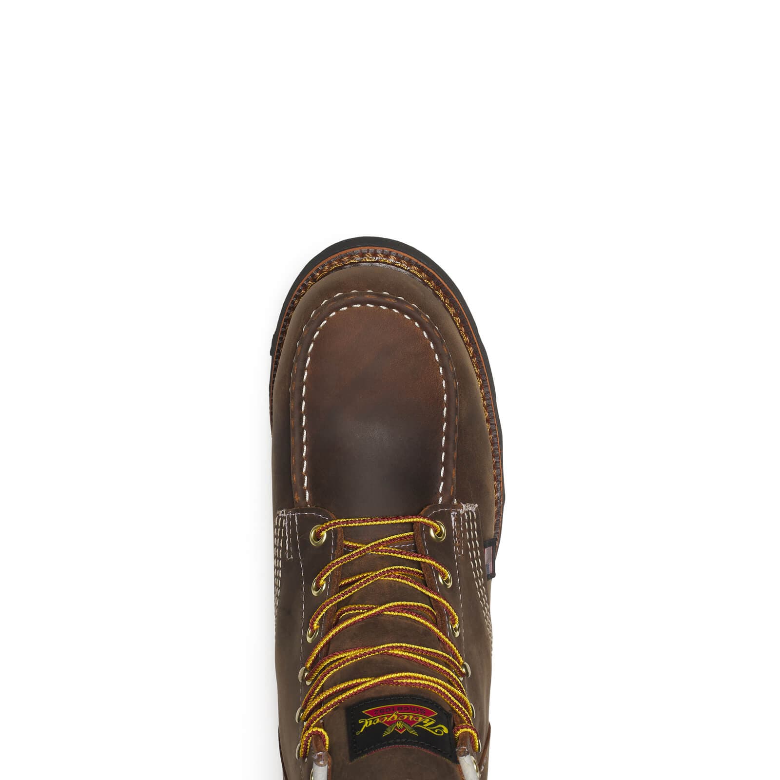 Thorogood Uniform Boots Fire_Safety_USA Thorogood 1957 Series WP 6″ Crazy Horse Steel Moc Toe - Men's