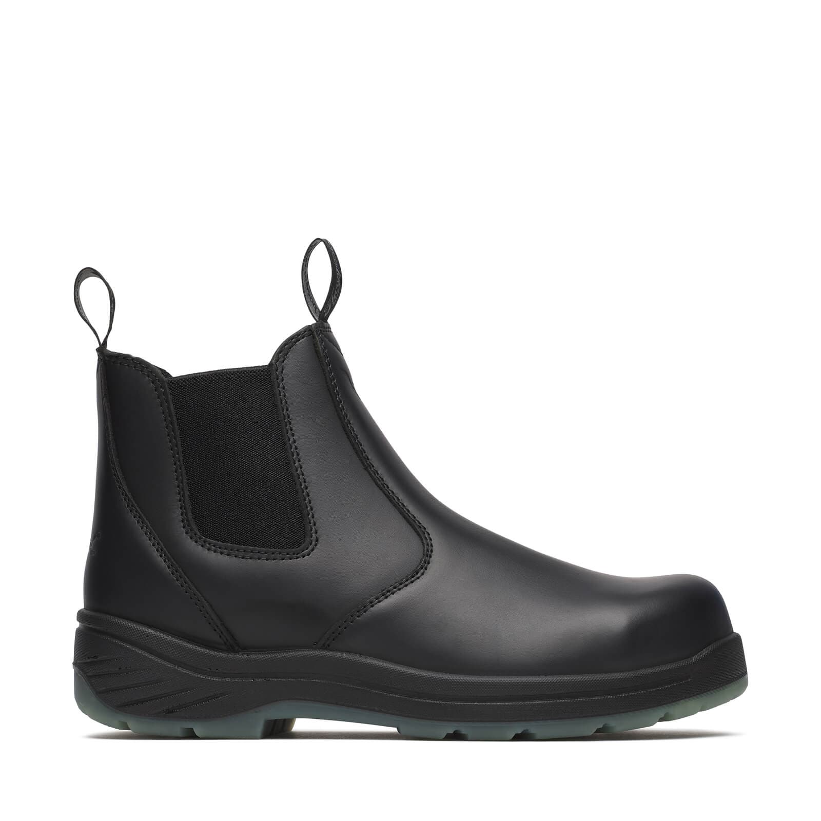Thorogood Uniform Boots Fire_Safety_USA Thorogood 6″ Black Quick Release Station Boot Safety Toe with Translucent Bottom - Men's