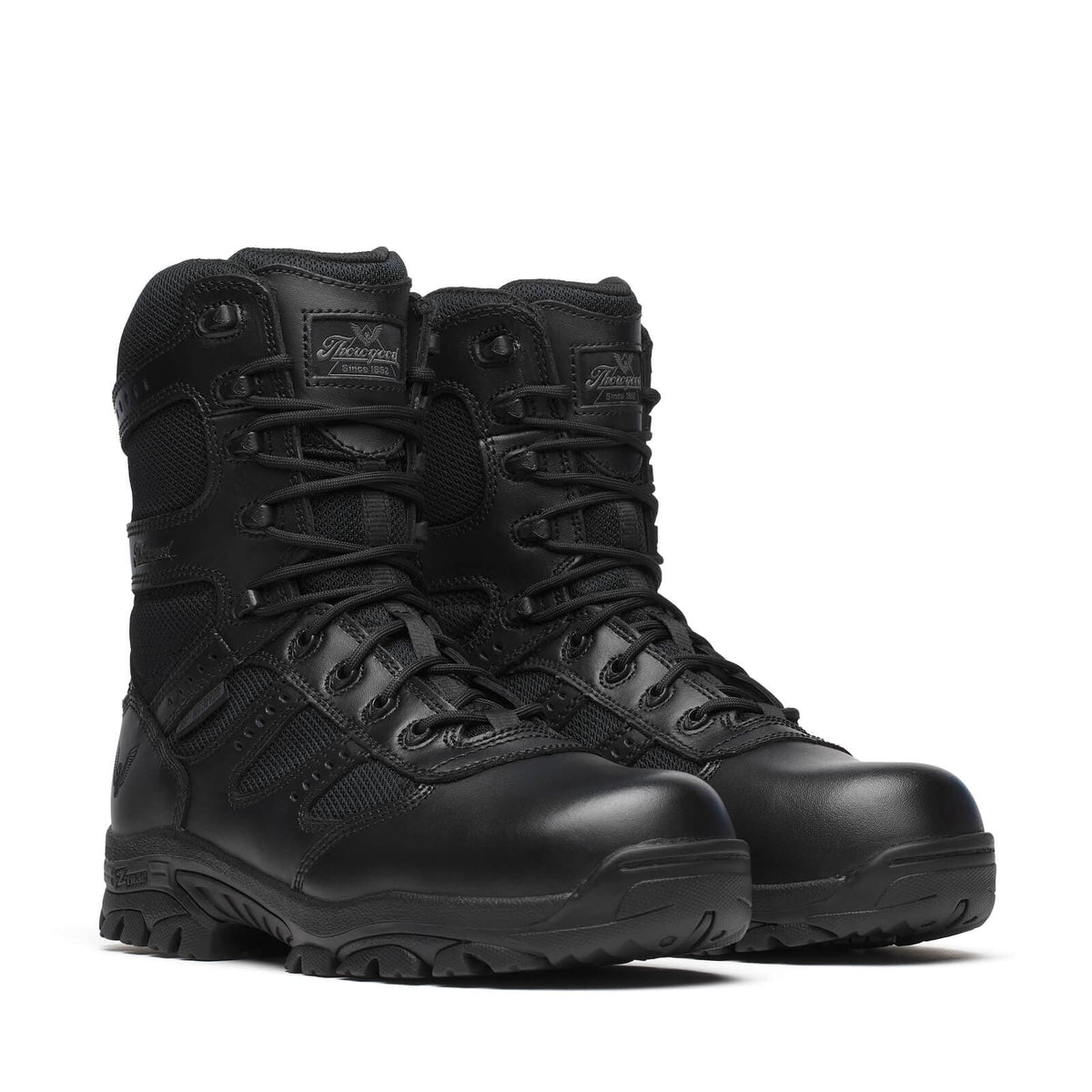 Thorogood Uniform Boots Fire_Safety_USA Thorogood 8" Deuce Side Zip Composite Safety Toe - Men's