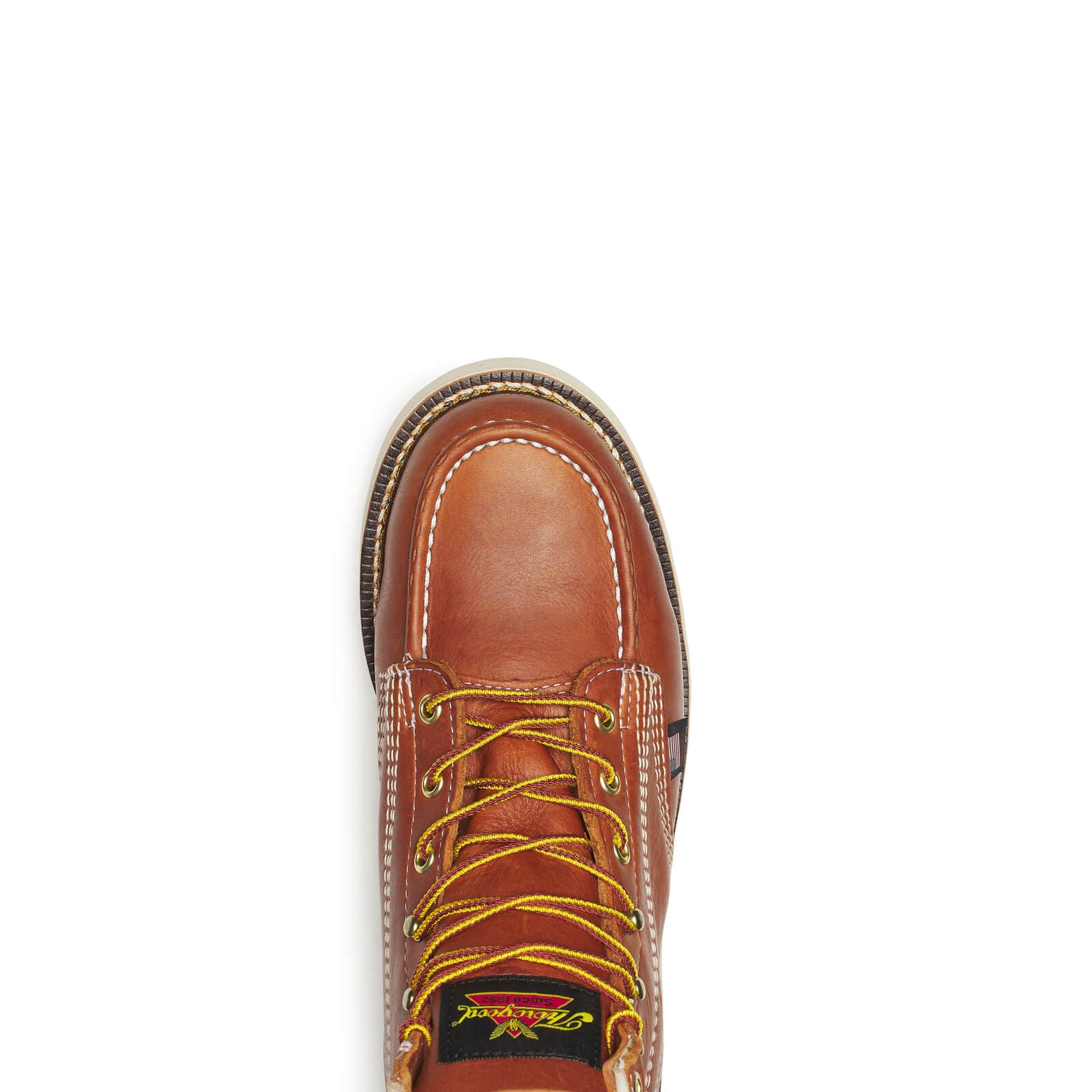 thorogood boots tobacco American Heritage 6" Moc Toe Wedge in Black Built for comfort and built to last Thorogood Men's American Heritage 6