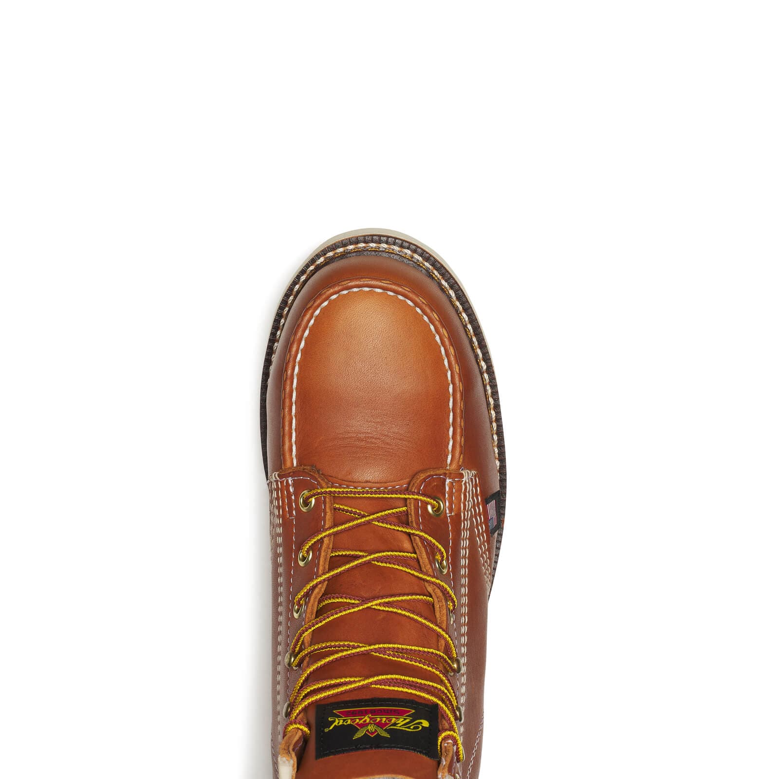 Thorogood Uniform Boots Fire_Safety_USA Thorogood American Heritage 6″ Tobacco Safety Toe - Men's