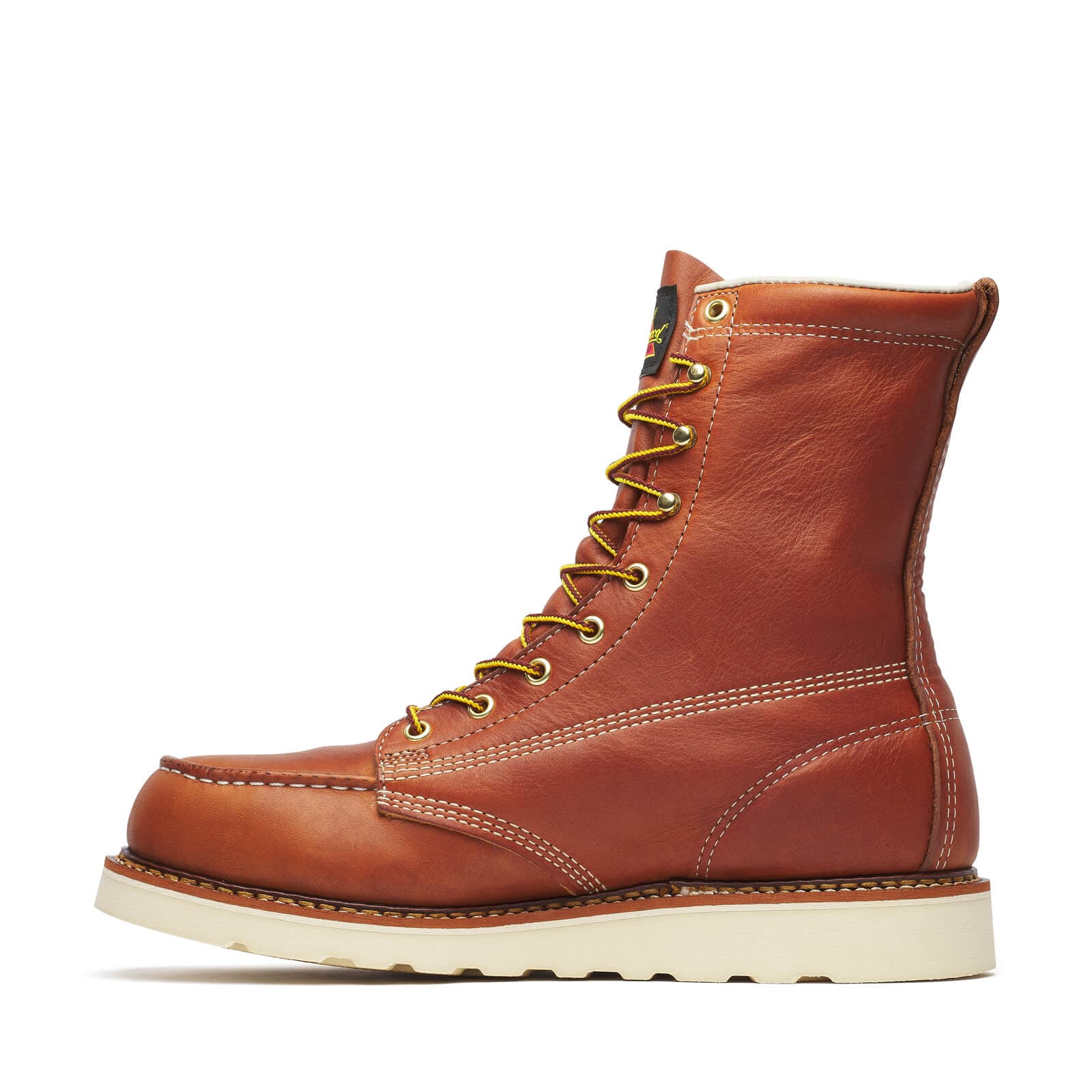Thorogood Uniform Boots Fire_Safety_USA Thorogood American Heritage 8″ Tobacco Safety Toe - Men's