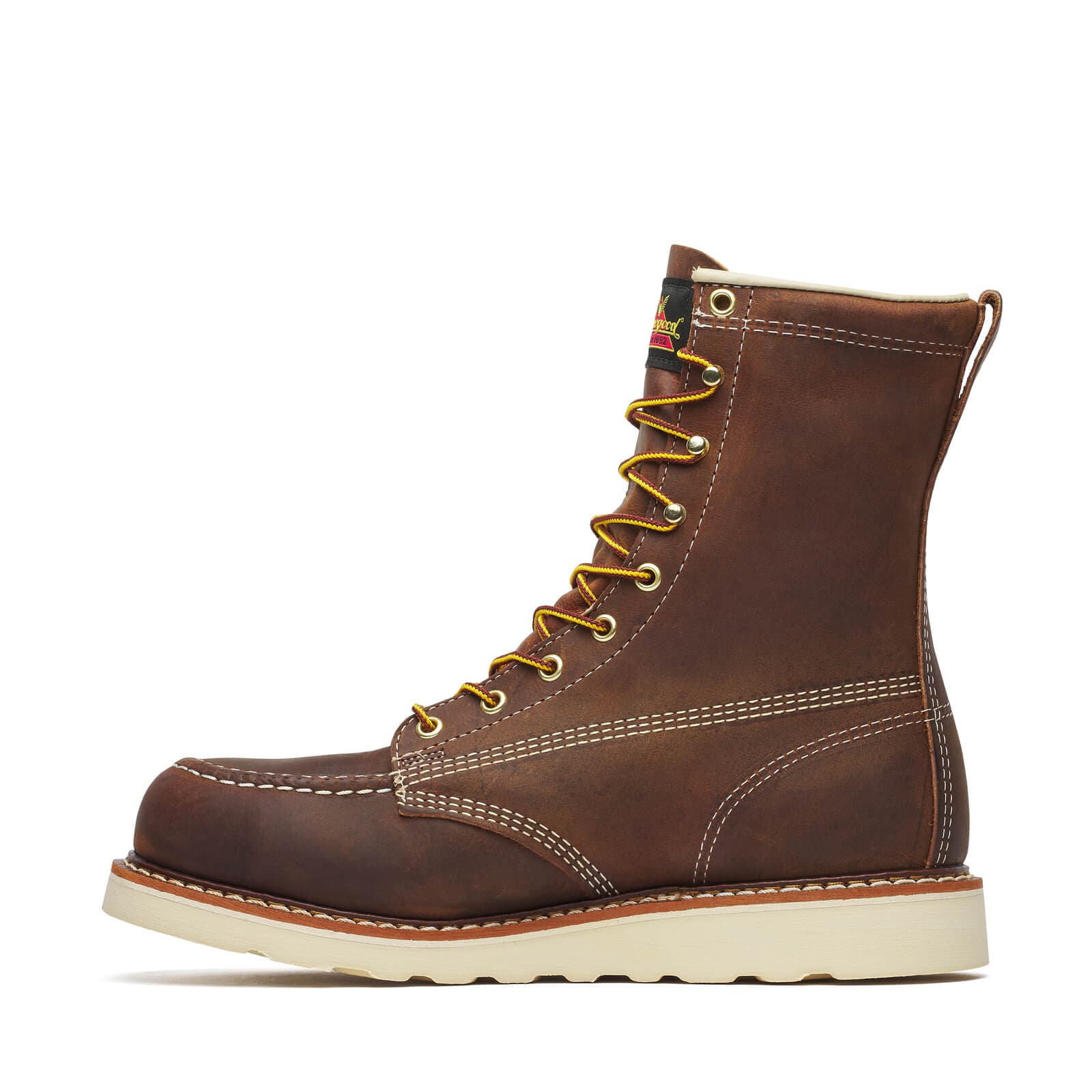 Thorogood Uniform Boots Fire_Safety_USA Thorogood American Heritage 8″ Trail Crazy Horse Safety Toe - Men's