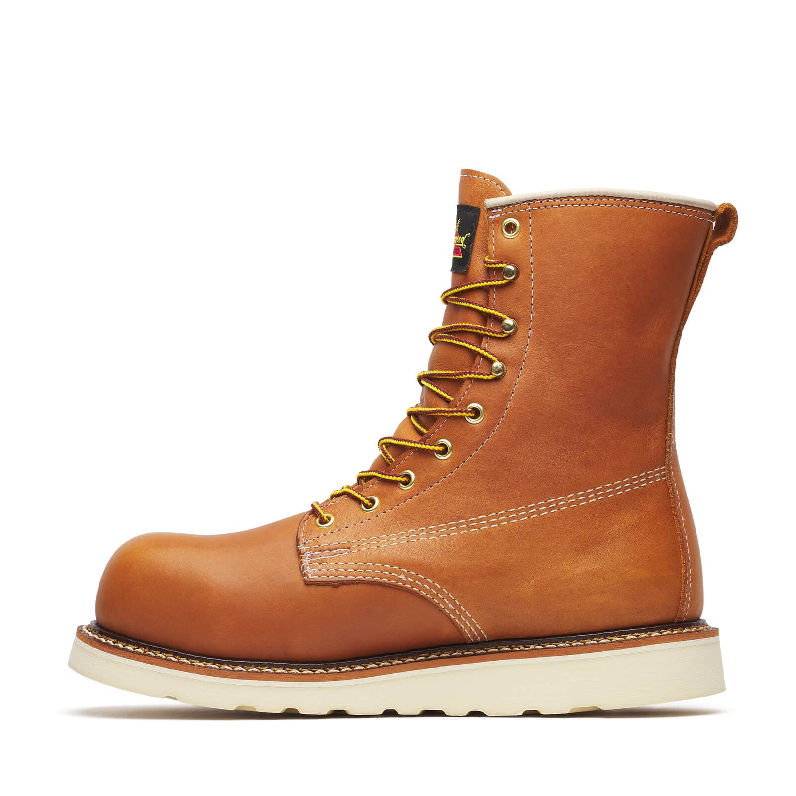 Thorogood Uniform Boots Fire_Safety_USA Thorogood American Heritage Waterproof 8″ Tobacco Composite Safety Toe - Men's