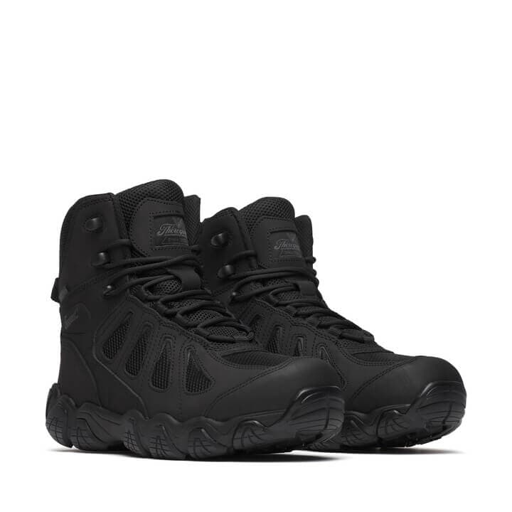 Thorogood Uniform Boots Fire_Safety_USA Thorogood Crosstrex Series Side Zip BBP Waterproof 6″ Hiker - Men's