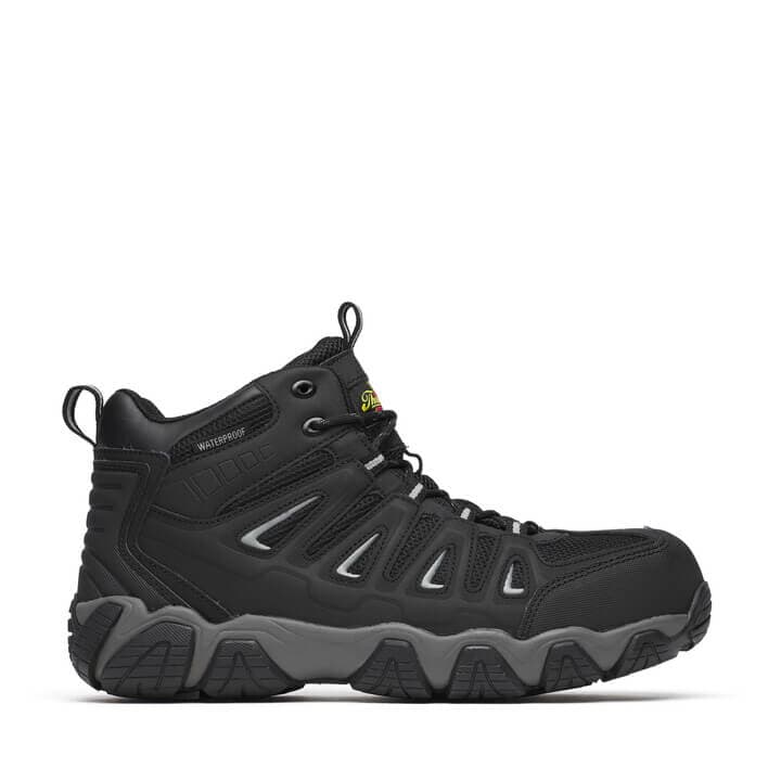 Thorogood Uniform Boots Fire_Safety_USA Thorogood Crosstrex Series Waterproof Mid Cut Safety Toe Hiker - Men's