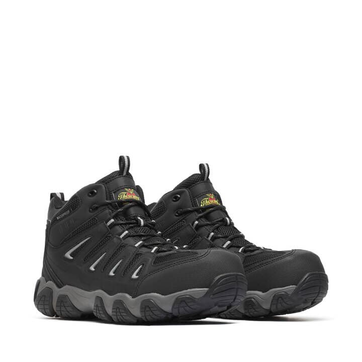 Thorogood Uniform Boots Fire_Safety_USA Thorogood Crosstrex Series Waterproof Mid Cut Safety Toe Hiker - Men's