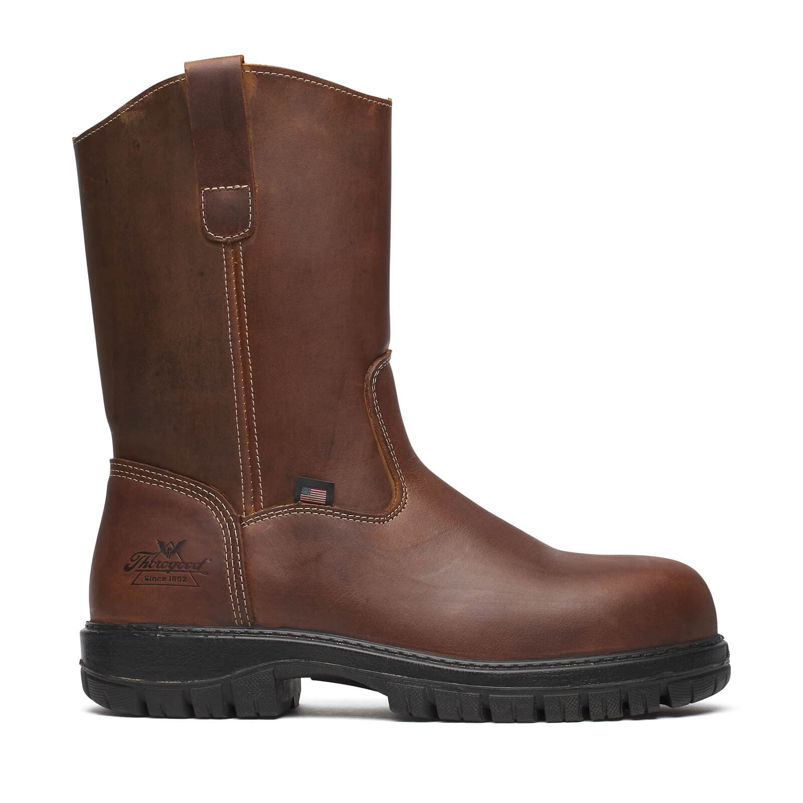 Thorogood Uniform Boots Fire_Safety_USA Thorogood Genesis Series 11″ Bourbon Nano Round Toe - Men's