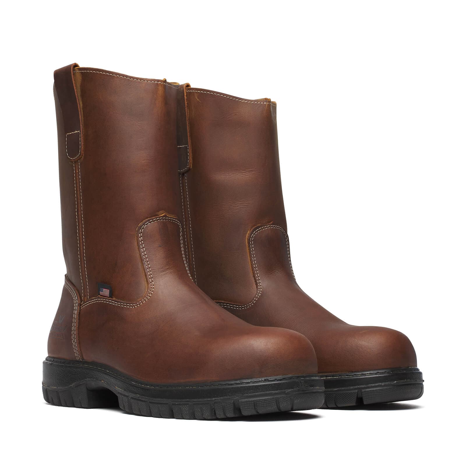 Thorogood Uniform Boots Fire_Safety_USA Thorogood Genesis Series 11″ Bourbon Nano Round Toe - Men's