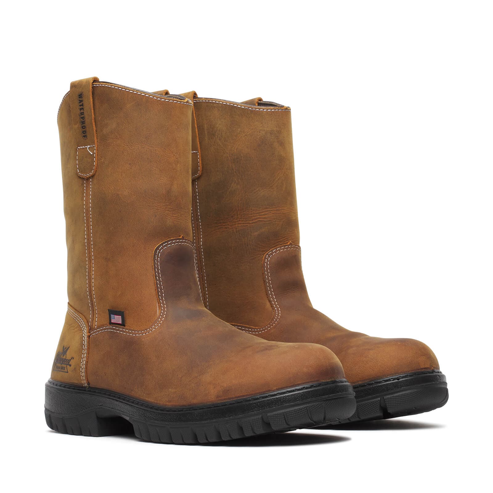 Thorogood Uniform Boots Fire_Safety_USA Thorogood Genesis Series 11″ Chestnut Waterproof - Men's