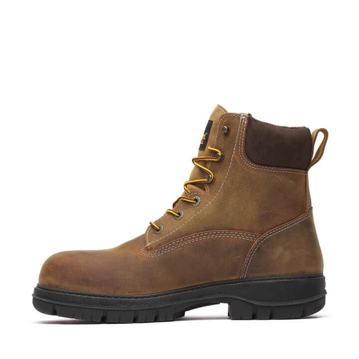 Thorogood Uniform Boots Fire_Safety_USA Thorogood Genesis Series 6″ Chestnut Nano Safety Toe Waterproof - Men's