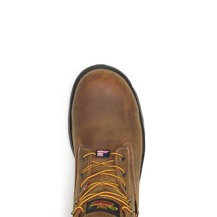 Thorogood Uniform Boots Fire_Safety_USA Thorogood Genesis Series 6″ Chestnut Nano Safety Toe Waterproof - Men's