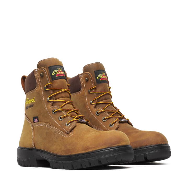 Thorogood Uniform Boots Fire_Safety_USA Thorogood Genesis Series 6″ Chestnut Waterproof - Men's