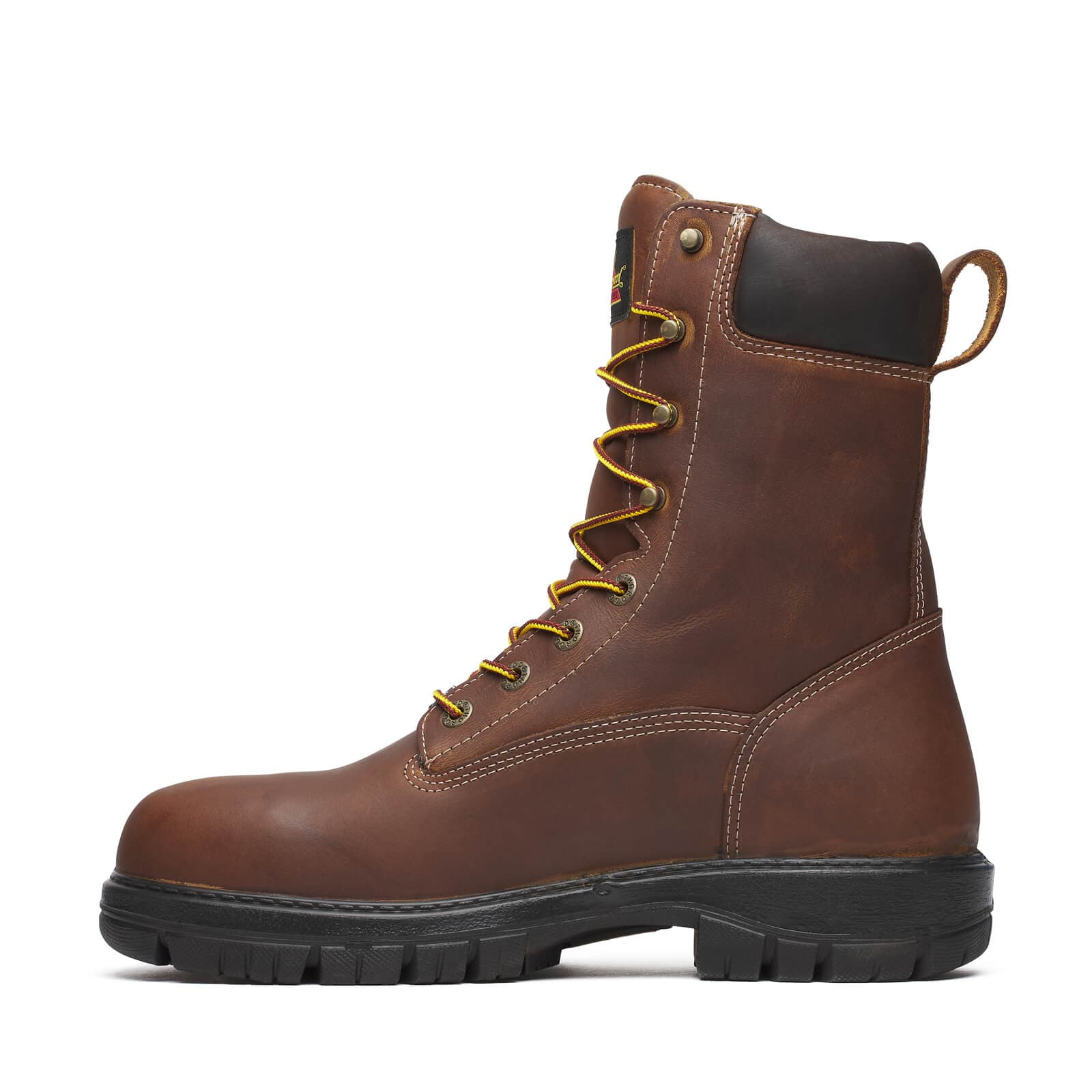 Thorogood Uniform Boots Fire_Safety_USA Thorogood Genesis Series 8″ Bourbon Nano Round Toe - Men's