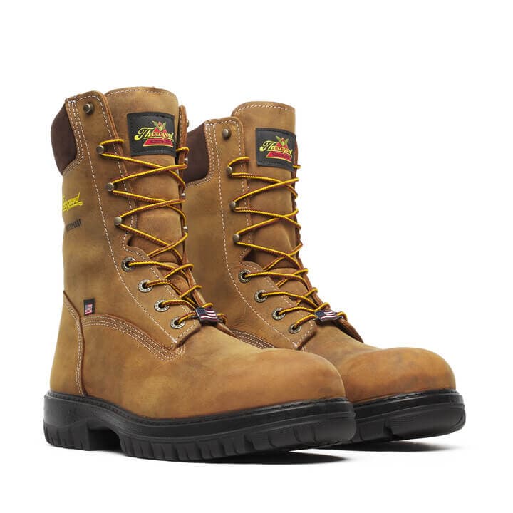 Thorogood Uniform Boots Fire_Safety_USA Thorogood Genesis Series 8″ Chestnut Waterproof- Men's