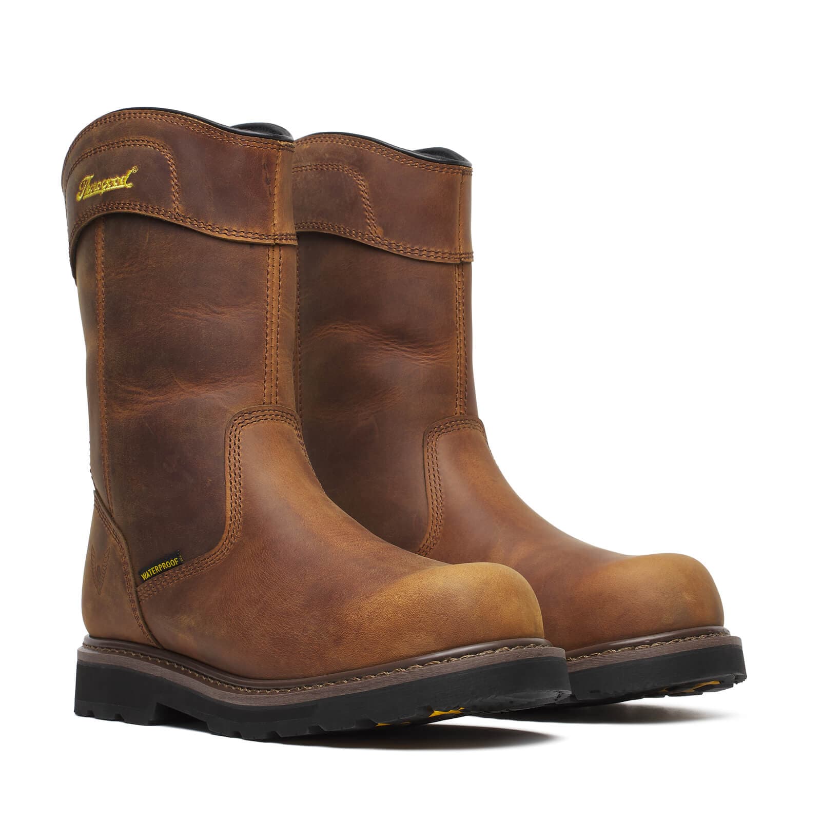 Thorogood Uniform Boots Fire_Safety_USA Thorogood Jobsite Series 11″ Crazy Horse Waterproof Safety Toe - Men's