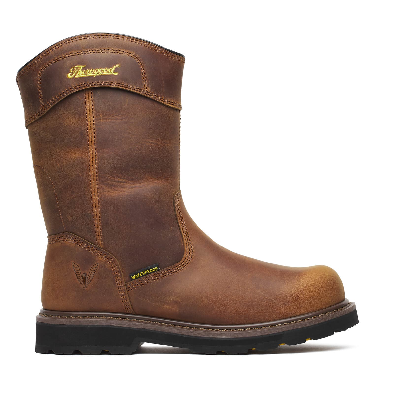 Thorogood Uniform Boots Fire_Safety_USA Thorogood Jobsite Series 11″ Crazy Horse Waterproof Safety Toe - Men's