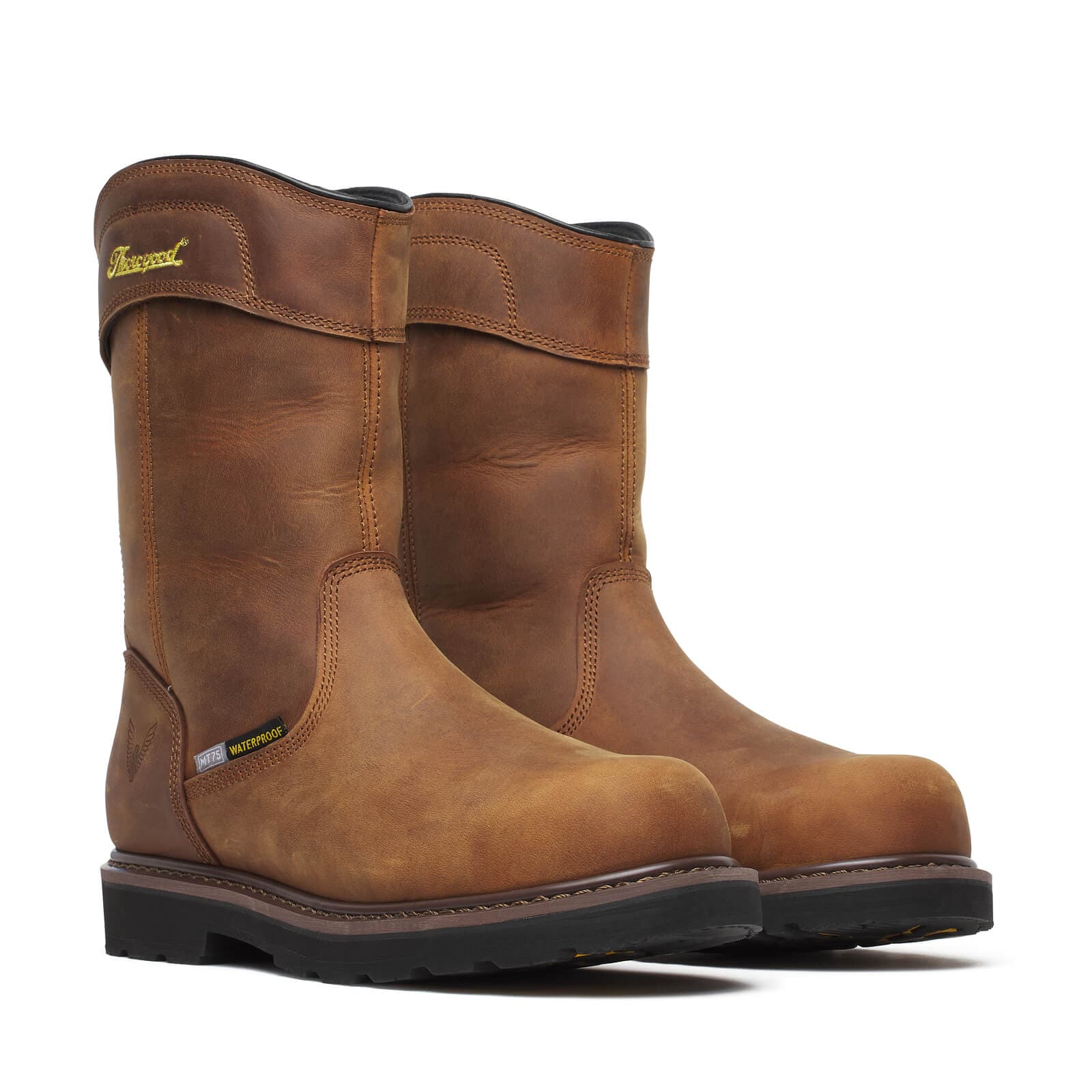 Thorogood Uniform Boots Fire_Safety_USA Thorogood Jobsite Series WP 11″ Crazy Horse Comp Round Toe - Men's