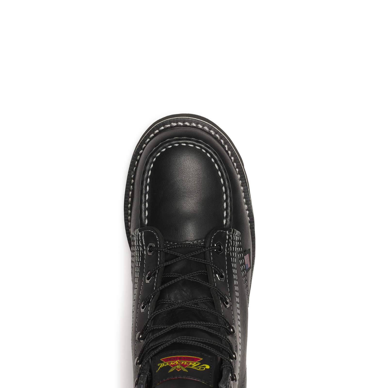 Thorogood Uniform Boots Fire_Safety_USA Thorogood Midnight Series 6″ Black Moc Toe - Men's