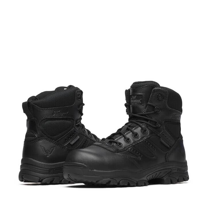 Thorogood Uniform Boots Fire_Safety_USA Thorogood The Deuce Series Waterproof 6″ Composite Safety Toe Tactical Side-Zip - Men's