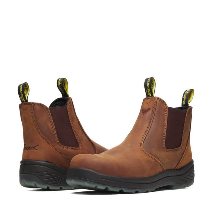 Thorogood Uniform Boots Fire_Safety_USA Thorogood Thoro-Flex Series 6″ Crazy Horse Composite Safety Toe - Men's