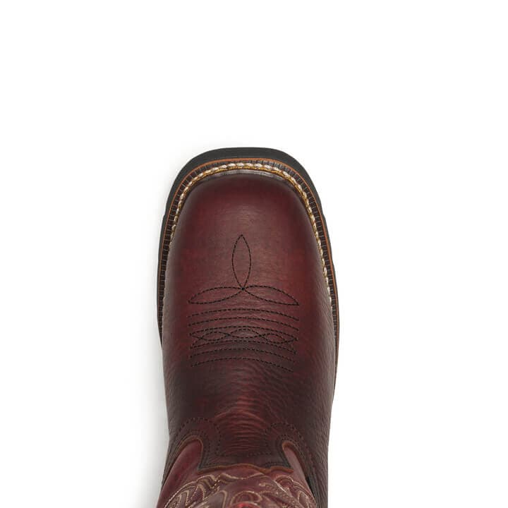 Thorogood Uniform Boots Fire_Safety_USA Thorogood Western Work 11" Waterproof Chili/Crimson- Men's