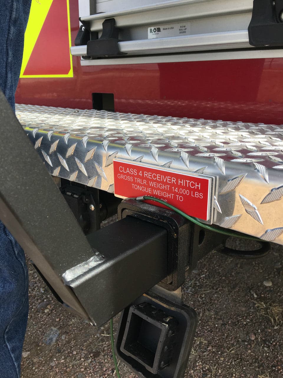 C & S Supply Mounting Brackets Fire_Safety_USA Trailer Hitch Mount For MC40 or MC65 Hose Coilers