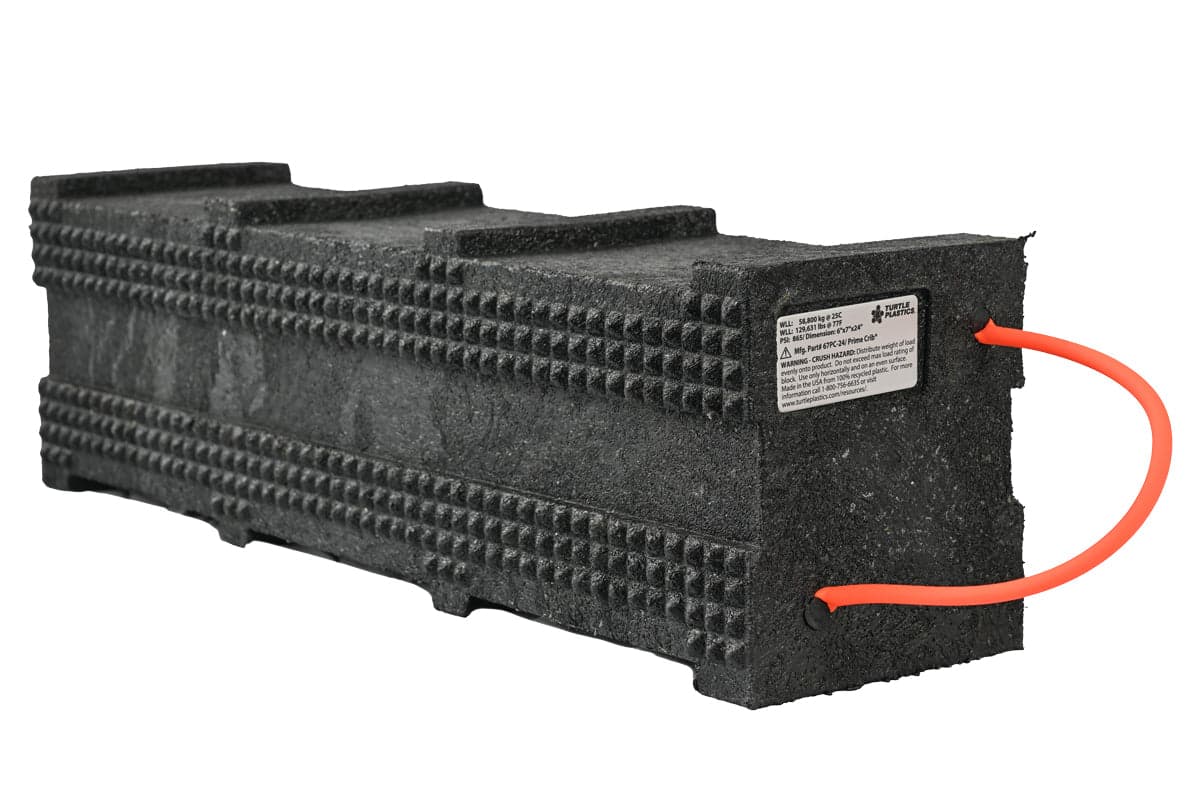 Turtle Plastics Cribbing Blocks Fire_Safety_USA Turtle Plastics Prime Crib®