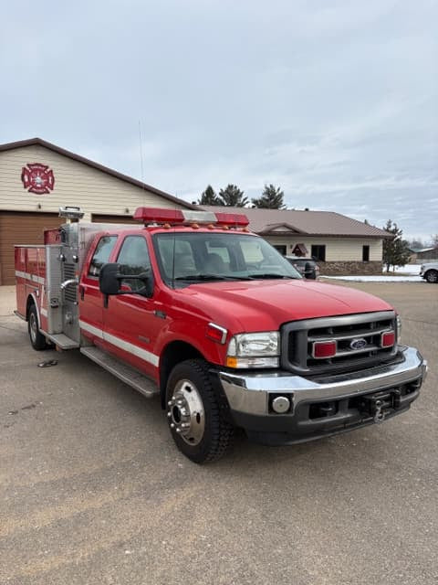 E-ONE Fire Truck Fire_Safety_USA Used 2003 Ford F550 Mini Pumper