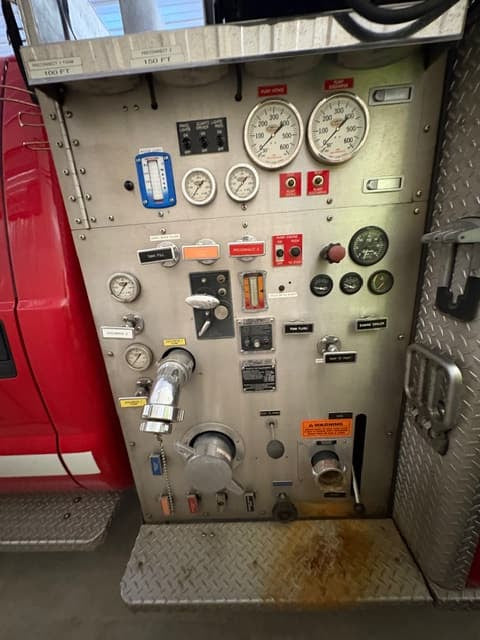 E-ONE Fire Truck Fire_Safety_USA Used 2003 Ford F550 Mini Pumper