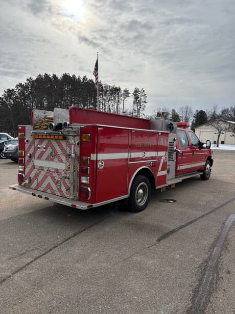 E-ONE Fire Truck Fire_Safety_USA Used 2003 Ford F550 Mini Pumper