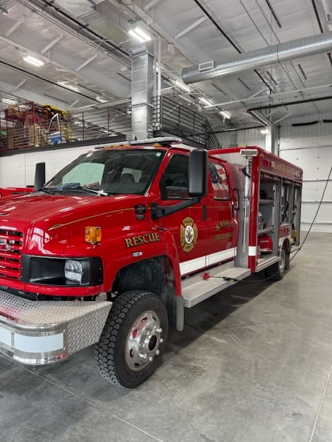 E-ONE Fire Truck Fire_Safety_USA Used 2008 GMC C5500 4x4 Rescue