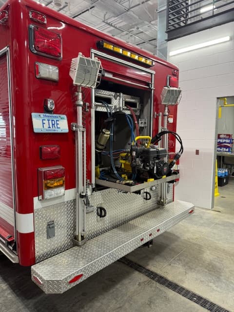 E-ONE Fire Truck Fire_Safety_USA Used 2008 GMC C5500 4x4 Rescue