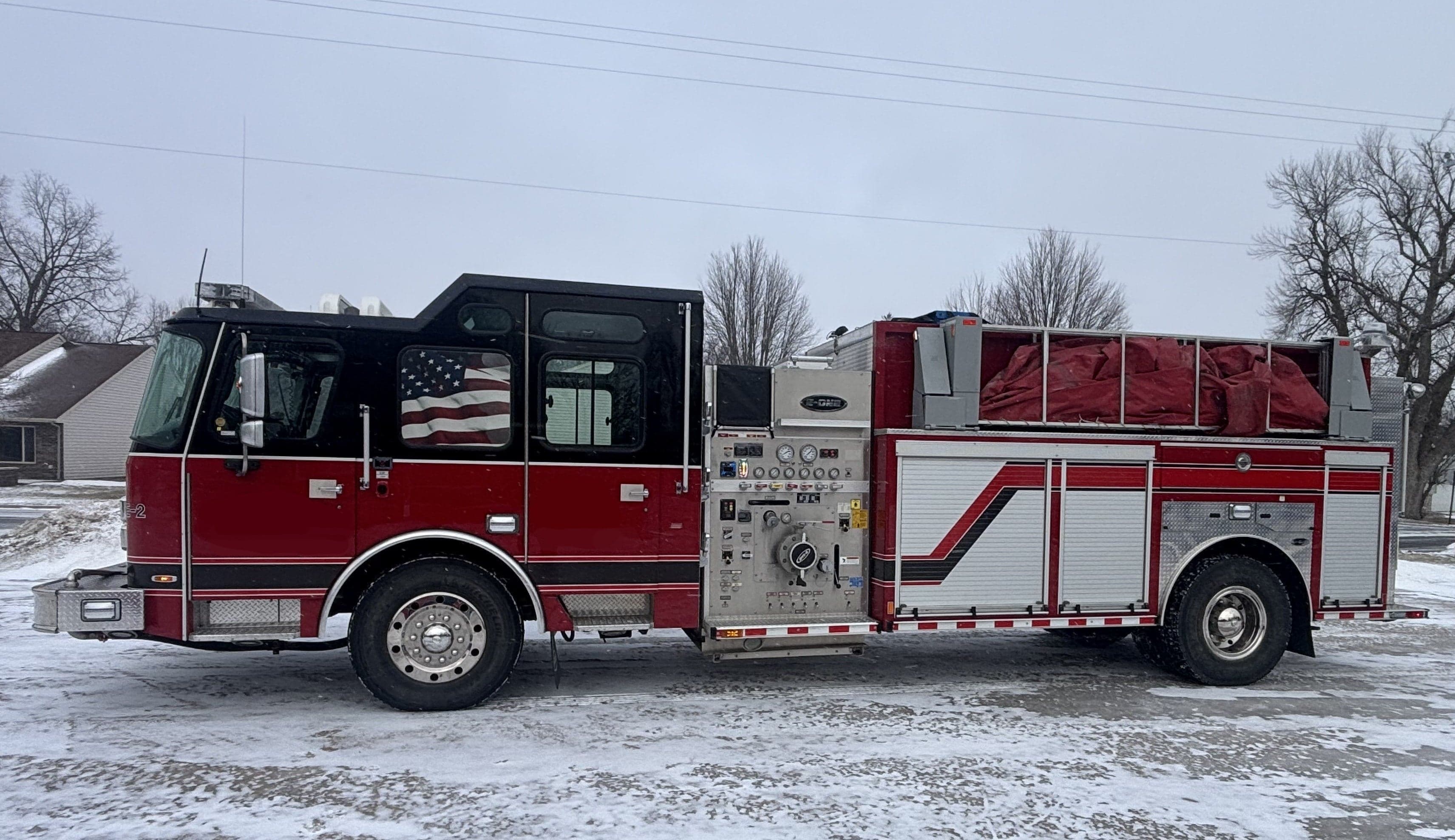 E-ONE Fire Truck Fire_Safety_USA Used 2013 E-One Typhoon Tanker/Pumper
