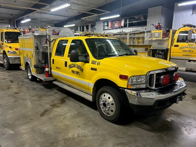 E-ONE Fire Truck Fire_Safety_USA Used PRFD Ford F550 Mini Pumper