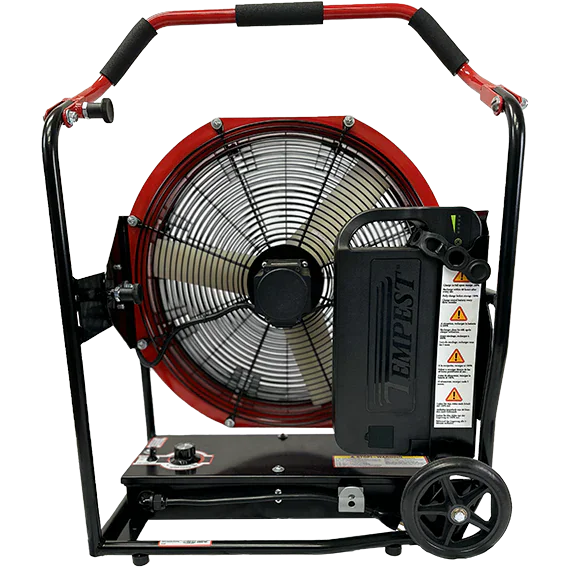 Tempest Fans & Blowers Fire_Safety_USA VS.1.3 The Original Standard Battery Powered Fan