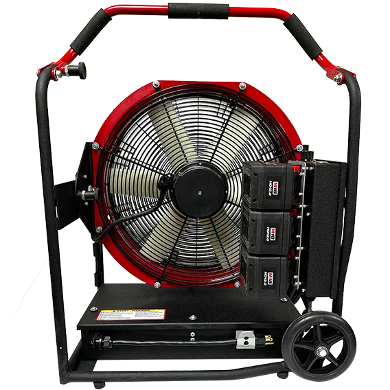 Tempest Fans & Blowers Fire_Safety_USA VS1.3 Milwaukee Platform Battery Powered Fan