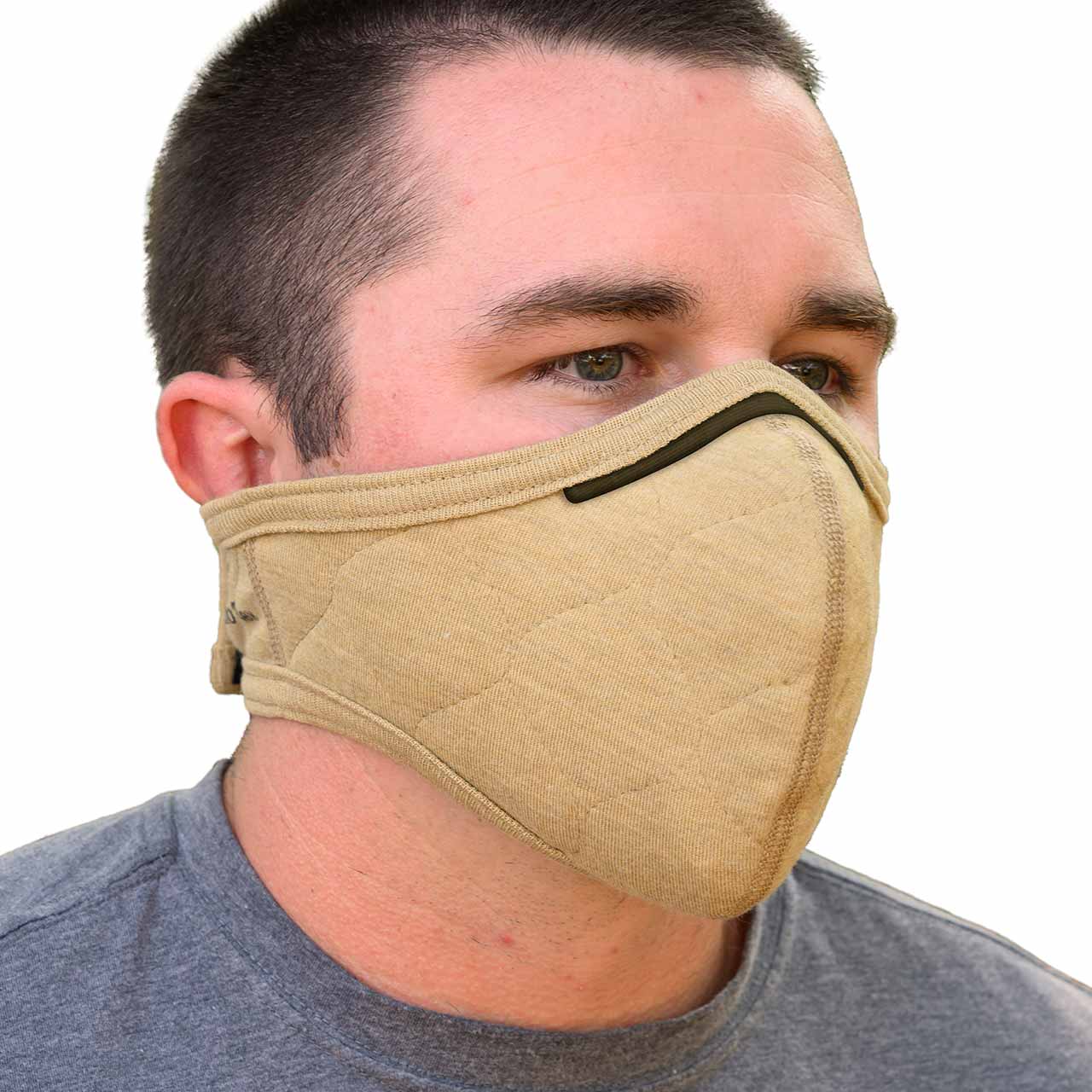 PGI Wildland Mask Fire_Safety_USA Wildland BarriAire™ Gold Particulate Mask with 3M Trim