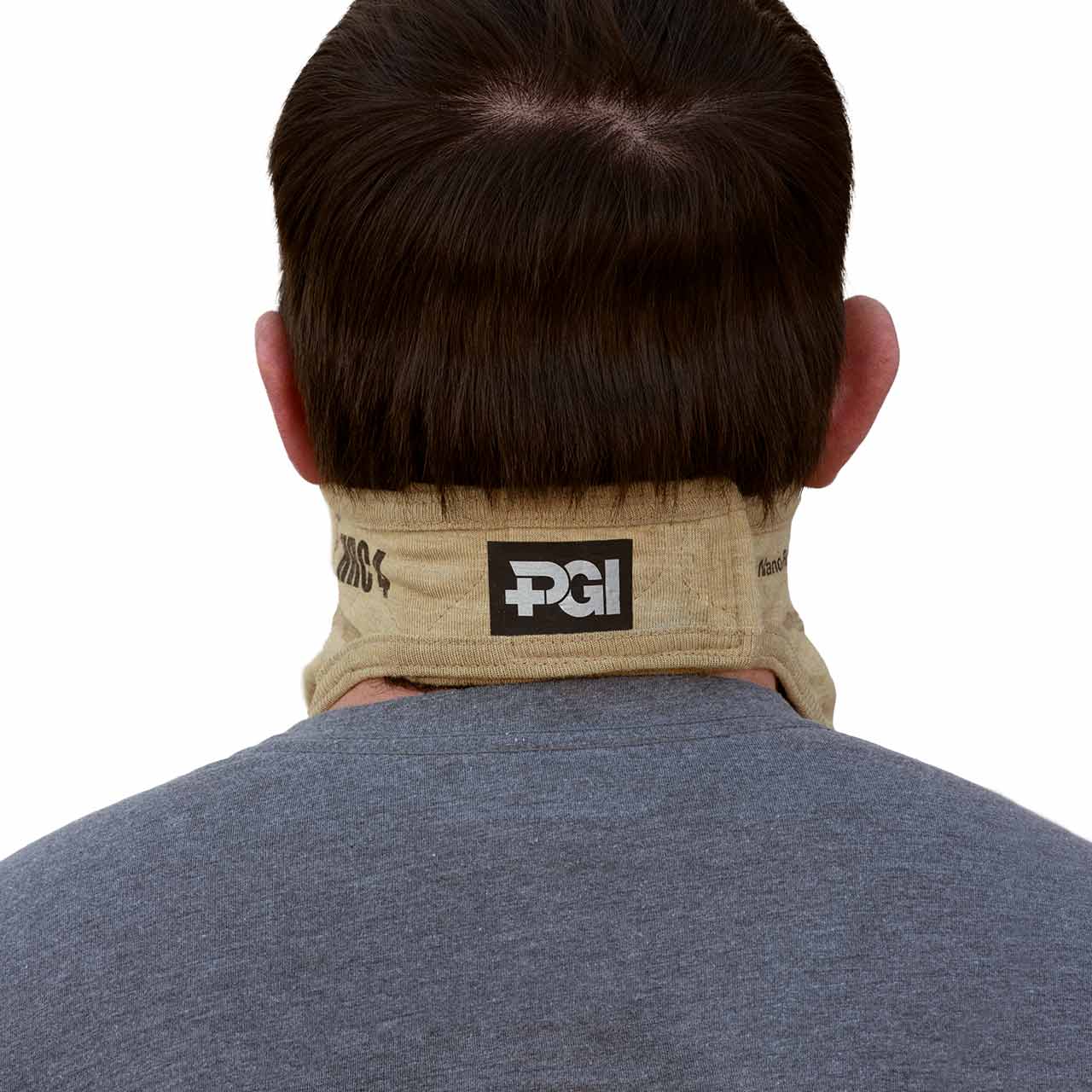 PGI Wildland Mask Fire_Safety_USA Wildland BarriAire™ Gold Particulate Mask with Neck Gaiter & 3M Trim