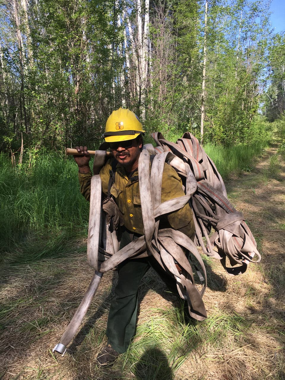 C & S Supply Mounting Brackets Fire_Safety_USA Wildland Mount For MC40 OR MC65 Hose Coilers
